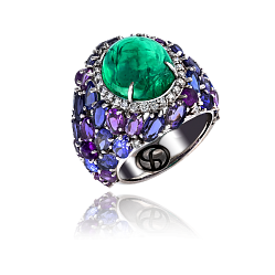 green and purple